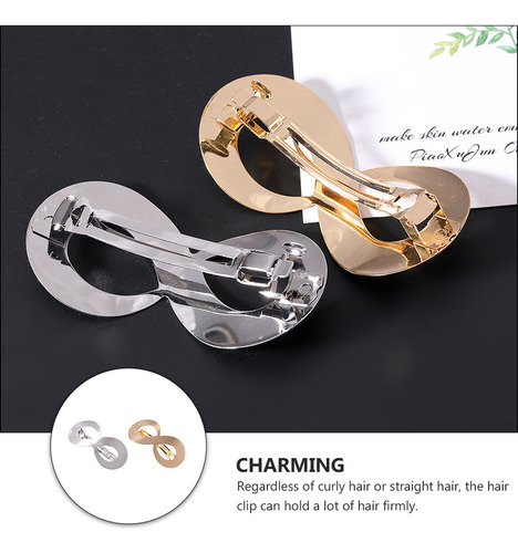 Broches De Pelo Para Mujer, Con Clip De Cola De Caballo, Ahu