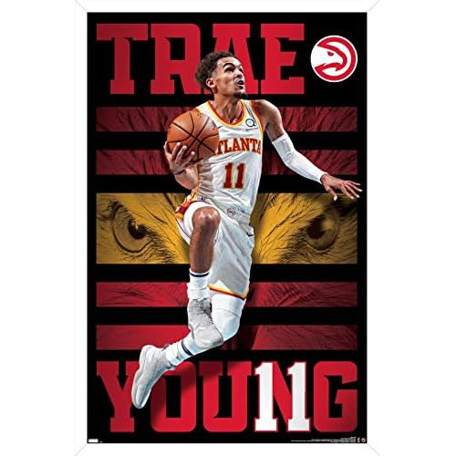 Póster De Pared Nba Atlanta Hawks Trae Young 20, 22.37...