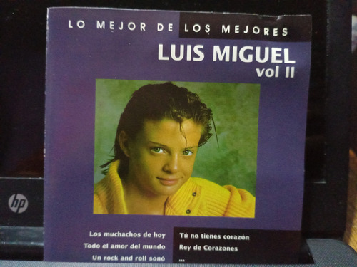 Cd Luis Miguel Lo Mejor De Los Mejores Vol 2