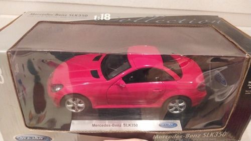 Mercedes Slk 350 Welly Aprox 24 Cm Auto De Colección 