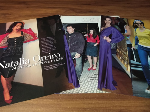 (q221) Natalia Oreiro * Clippings Revista 3 Pgs * 2007