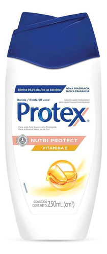 Sabonete Líquido Protex Nutri Protect Vitamina E 250ml