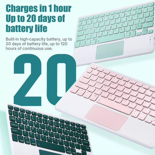 Para Galaxy Tab S7 Fe (sm-t730/t735 Teclado