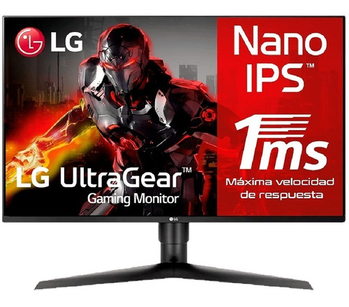 Monitor Gamer Nano Ips LG 27 27gl850-b 144hz 1ms