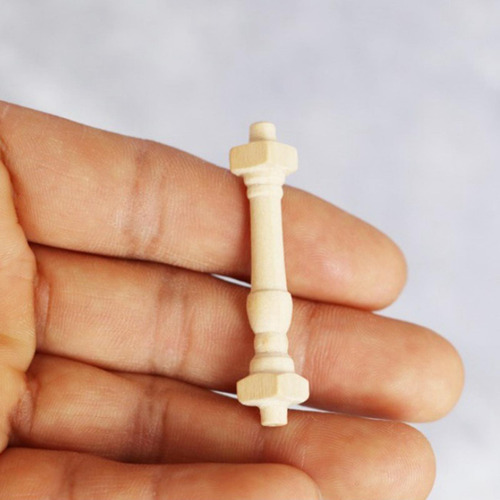 Paquete De 12 Casas De Muñecas Miniatura De Construcción