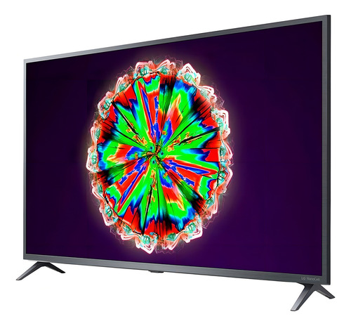 Smart TV de 50" LG AI ThinQ 50NANO79 com tela LCD 4K - preto