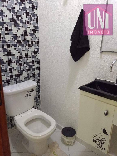 Imagem 11 de 19 de Sobrado Residencial À Venda, Jardim Santo Antônio, Santo André. - So0461