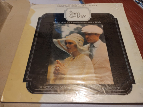 El Gran Gatsby Soundtrack Vinyl,lp,acetato 