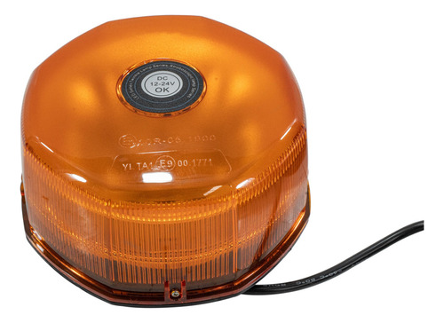 Torreta 48 Led Ambar Encendedor Imán 12v A 24v 