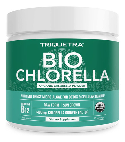 Bio Chlorella Orgánico Triquetra Health 225 G