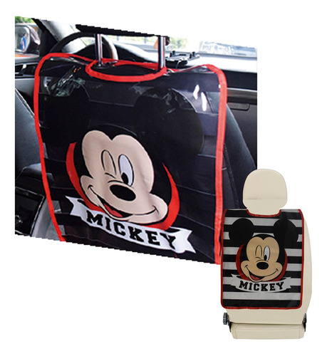Imagen 2 de 5 de Protector Funda Respaldo Asiento Mickey