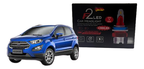 Luces Cree Led 24.000lm F2 Ford Ecosport Instalacióntc