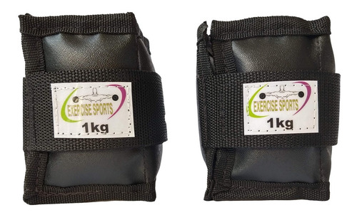 Imagem 1 de 4 de Tornozeleira De Peso Reforçada 1 Kg Par.
