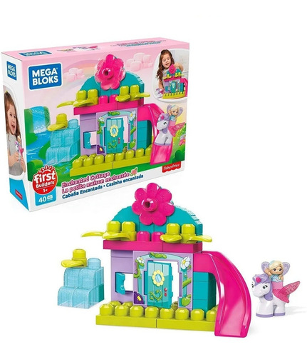 Mega Bloks La casa de las flores Gkx80, 40 piezas