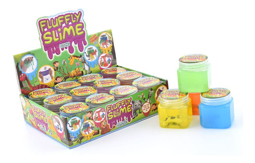 Fluffly Slime Surtido Con Animales 3d Marron