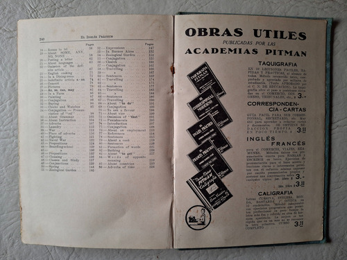 El Inglés Práctico. 2° Libro. Academias Pitman