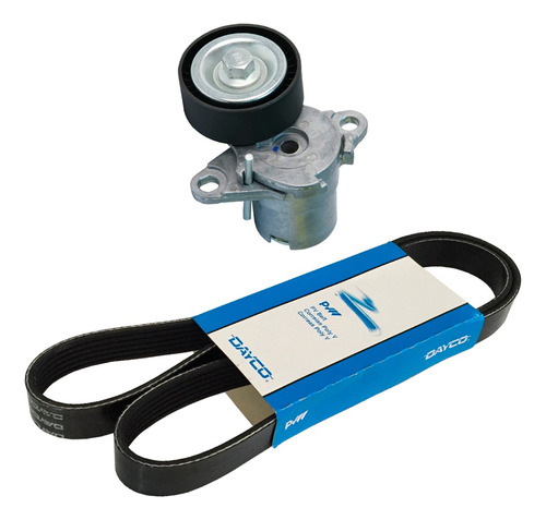 Kit Correia Poly-v + Tensor Alternador Jetta 13/18 Tsi 211cv