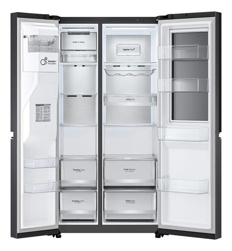 Refrigerador Side By Side LG 598 L No Frost Modelo Ls66sxtc