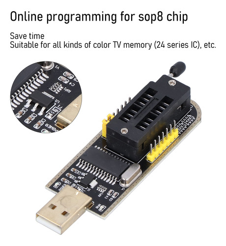 Programmer Flash Set Chip Test Clip, Accesorio Para Placa Ba