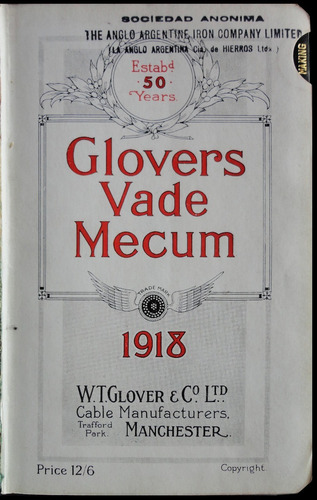 Glovers Vade Mecum. Año 1918. 49n 581