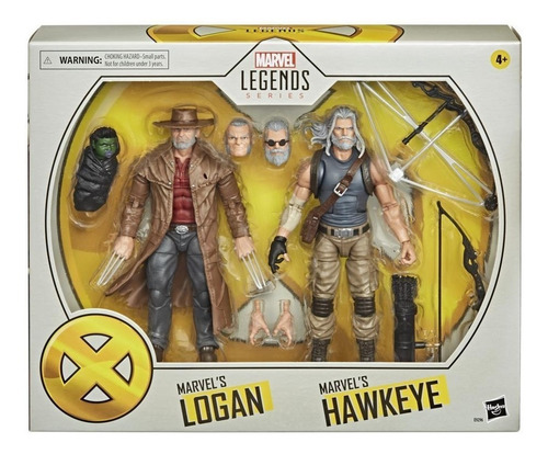 Figura De Hawkeye Y Logan - Marvel Legends Series X-men