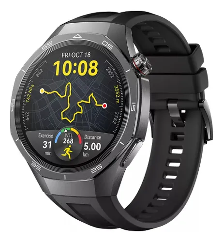 Smartwatch HUAWEI WATCH GT 5 Pro 46mm Cerâmica e Titânio Monitora...
