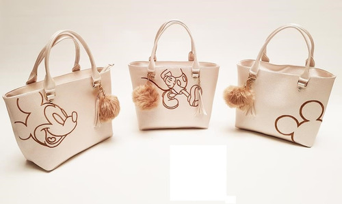 Imagen 3 de 3 de Bolsa Morral Dama Micky Mouse Mickey Alta Calidad