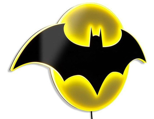 Letrero Led  Batiseñal Batman Dc Comics Original