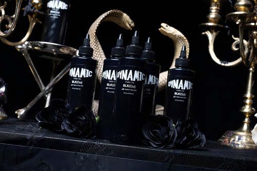 Tattoo Ink Dynamic Color Co Blkout Para Tatuajes Opacos, 240