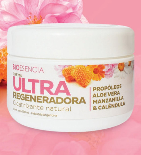 Bioesencia Crema Ultra Regeneradora Cicatrizante Natural Caléndula