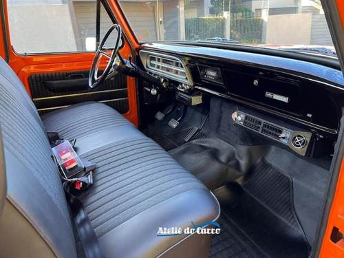 Imagem 22 de 25 de Vendido Ford Pickup F-100 V8 74 Espetacular Ateliê Do Carro