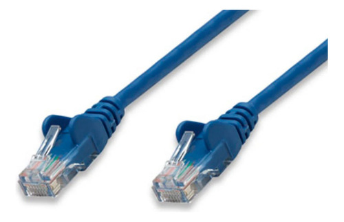 Cable Patch Intellinet Rj45 1.0m(3.0ft) Cat6 Utp Azul 342575