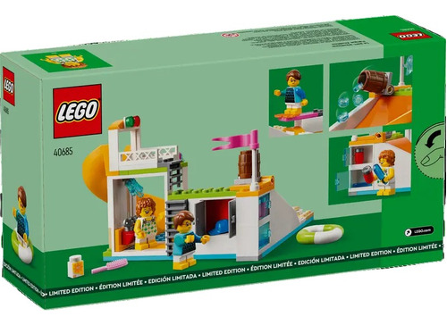 Lego Parque Acuático Tobogán 40685 Edición Especial Limitada