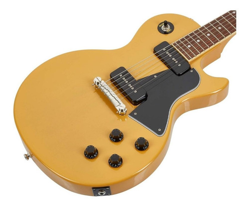 Guitarra eléctrica Epiphone Original Collection Les Paul Special de caoba tv yellow brillante con diapasón de laurel indio