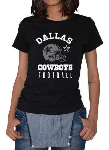 Playera Mujer Dallas Cowboy Mod-1