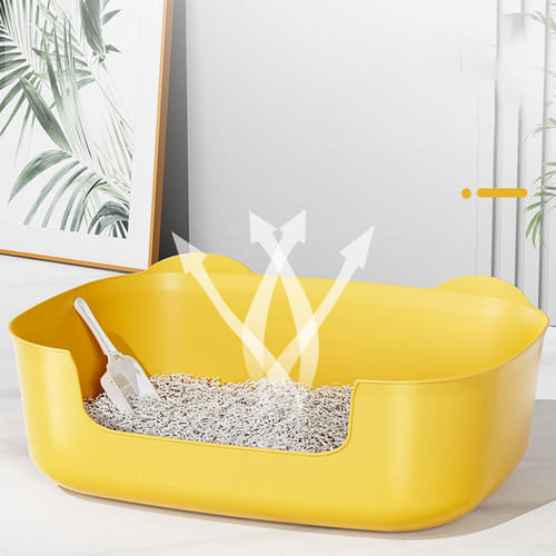 Caja De Arena Para Gatos, Inodoro Para Gatos Con Pala,