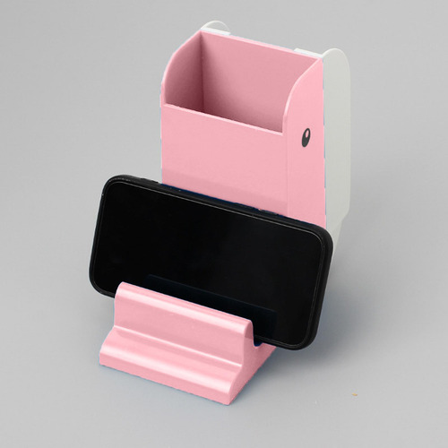 Organizador De Mesa Con Forma De Animal, Portalápices Rosa