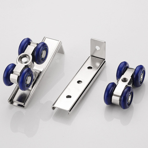 2 Piezas De Rodillos Para Puertas De Vidrio, Rodillos Para
