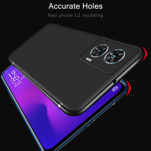 Funda Para Moto G85 Cáscara Blanda Lisa