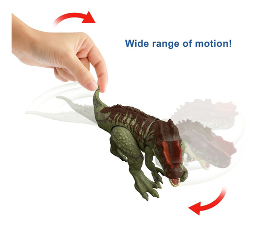 Dinossauro Jurassic World - Ação Massiva - Mattel
