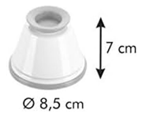 Molde De Panna Cotta De Tesoma, Juego De 4 Tazas Con Tapa