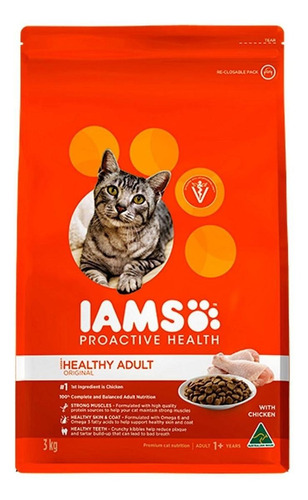 Iams Gatos Adultos Pollo X 3 Kg - Drovenort -