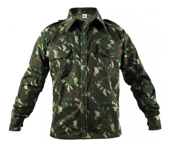 jaqueta camuflada exercito masculina