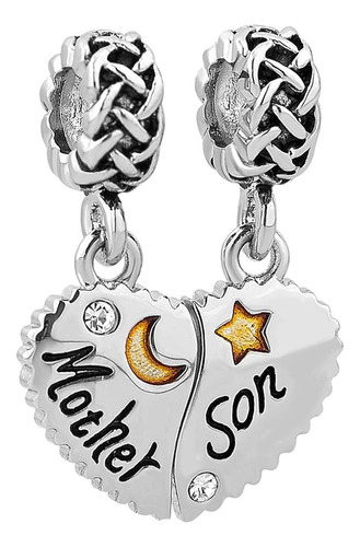 ~? Chili Jewelry Heart Mother Son Charm Dangle I Love You To