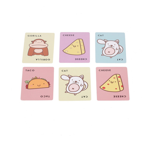 Taco Gato Cabra Queso Pizza Juegos De Cartas 10 Minutos Fast