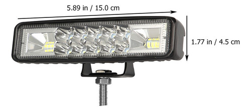 2 Piezas Prácticas Luces De Conducción Todoterreno De 6 PuLG