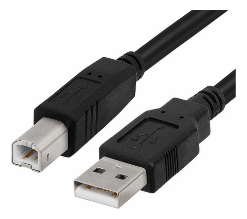 Imagen 2 de 2 de Cable Para Impresora (usb 2.0 - A/b) 3 Metros - Imp2