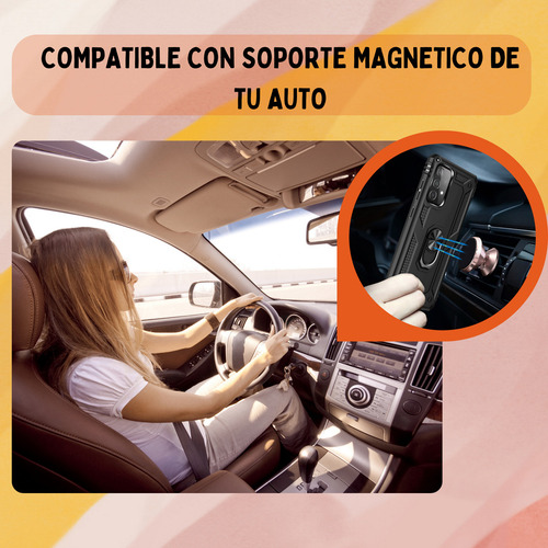 Funda Para Galaxy A72 Con Mica Varios Modelos Antigolpes Rosa Shockproof