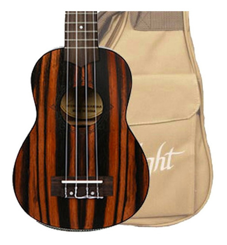 Flight Dus460 Amara Ukulele Tamaño Soprano 12 trastes