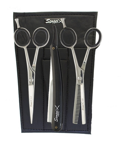Imagen 3 de 7 de Cortadora Pelo Wahl Color Pro + Tijeras Peluqueria + Navaja